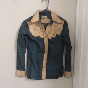 Jacket - Denim and Leather
